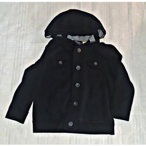 ⚡🅱️🅾️G🅾️⚡black Cherokee button hoodie jacket